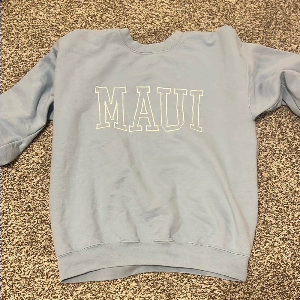 Blue 'Maui' Sweatshirt